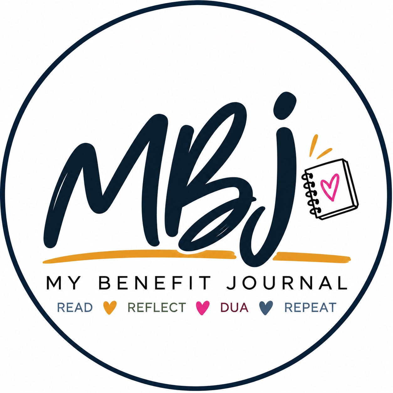 My Benefit Journal official circular logo